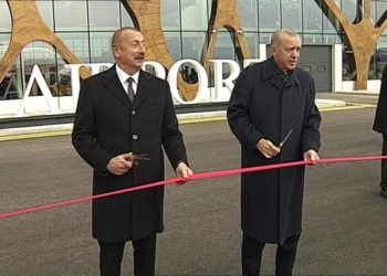 Erdoğan ve Aliyev Fuzuli Havalimanı’nı hizmete açtı