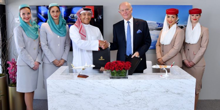 Emirates ve Gulf Air ortak imzaları attı