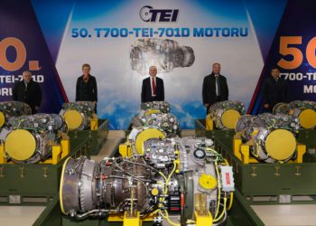 TEI haftada bir helikopter motoru üretecek