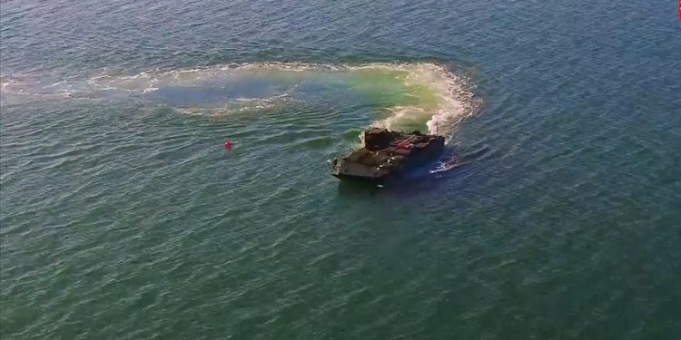 Zırhlı Amfibi Hücum Aracı testlere devam ediyor