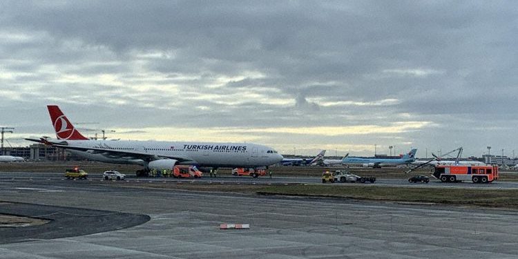 THY Frankfurt’ta hidrolik arızası yaşadı