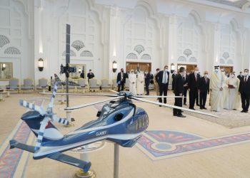 TUSAŞ projelerini Katar Emiri Al Sani’ye anlattı