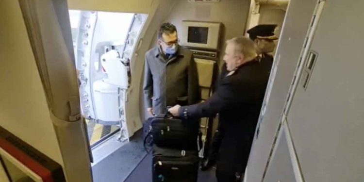 THY’nin tahliye uçuşu tamamlandı