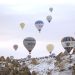 Kapadokya’da 388 bin turist balonla uçuş yaptı