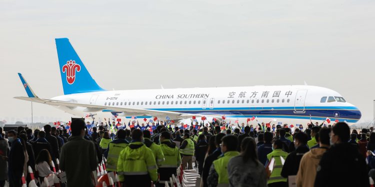 Airbus China, 600’üncü A320’yi teslim edecek
