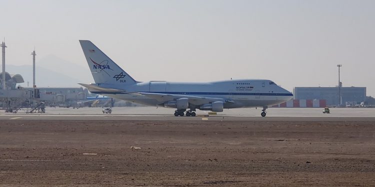 NASA’nın deney uçağı SOFIA Şili’de
