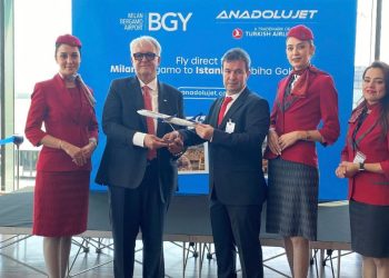 AnadoluJet, Sabiha Gökçen’nden Milano Bergamo uçuşlarına başladı