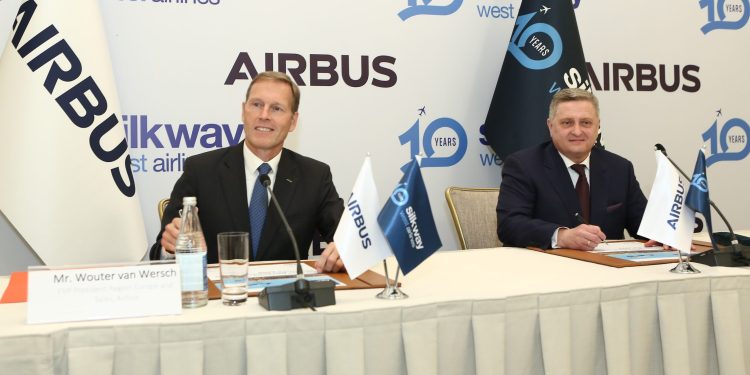 Azeri Silk Way West Airlines iki A350F siparişi verdi