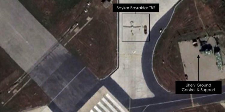 Bayraktar TB2, Pakistan’da uydu fotoğrafında görüldü