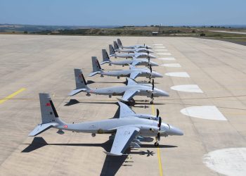 Akıncı TİHA filosu bir arada