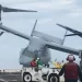 MV-22 Osprey’in düşüş anı kameralara yansıdı