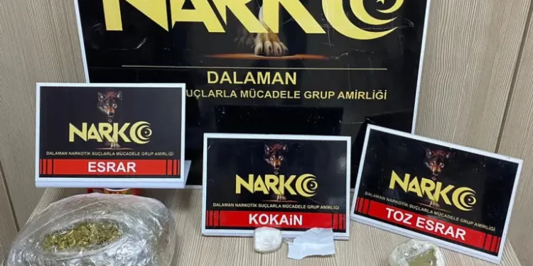 Dalaman Havalimanı’nda uyuşturucu ile yakalandı