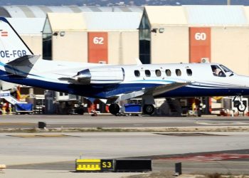 Özel jet Baltık Denizi’ne düştü