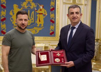 Haluk Bayraktar’a 1. Derece Devlet Liyakat Nişanı verildi