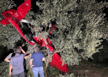 Bursa’da iki kişilik hava aracı zorunlu iniş yaptı