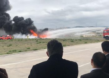 Sabiha Gökçen Havalimanı’nda acil durum tatbikatı gerçekleştirildi