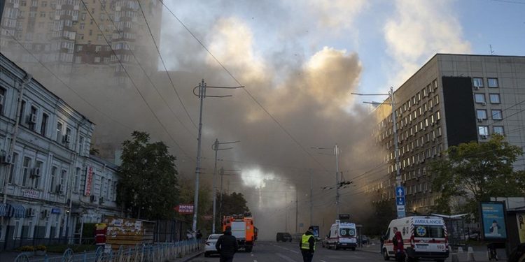 Kiev’e kamikaze İHA saldırısı düzenlendi