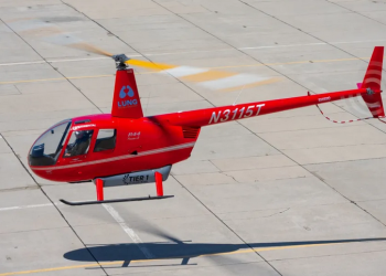 Elektrikli helikopter R44’ten tarihi uçuş