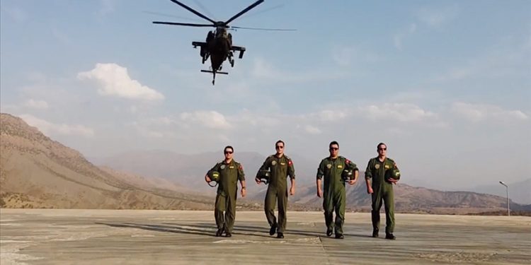 MSB’den “Taarruz Helikopter Filosu” paylaşımı