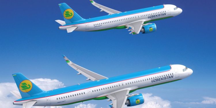 Uzbekistan Airways’ten 12 adet A320 siparişi