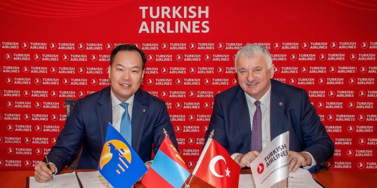 THY ile Mongolian Airlines’tan ortak uçuş anlaşması
