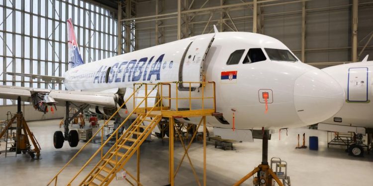 THY Teknik’ten Air Serbia’ya üs bakım hizmeti