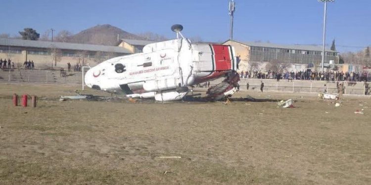İran’da bakanı taşıyan helikopter düştü: 1 ölü, 18 yaralı