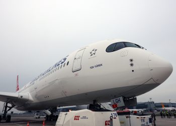 THY Teknik A.Ş ‘Tek Yürek’  isimli 400. uçağın boyanma anlarını paylaştı