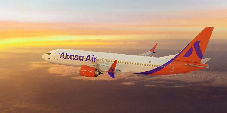 En dakik Hintli havayolu Akasa Air oldu