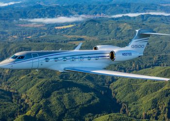 İş jeti G500’den Almanya’da ilk hava gösterisi