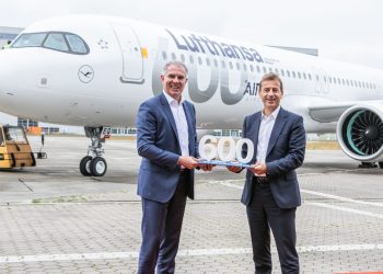Lufthansa, 600’üncü Airbus uçağını teslim aldı