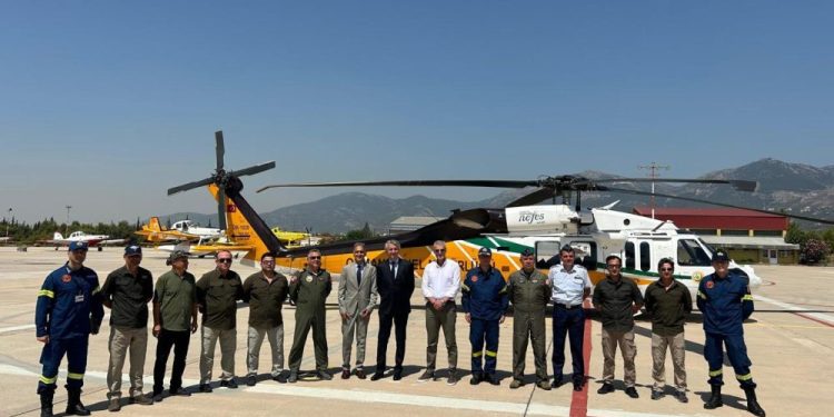 Türkiye’nin gönderdiği hava araçları Yunanistan’a ulaştı