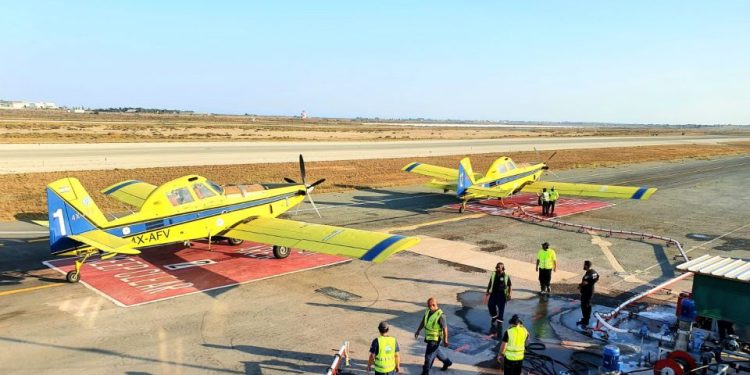 İsrail’den Yunanistan’a yangın söndrüme uçağı desteği