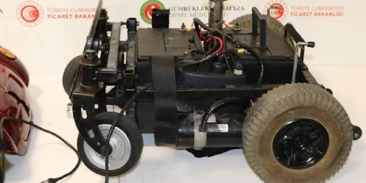 İstanbul Havalimanı’nda elektrikli sandalyede uyuşturucu ele geçirildi