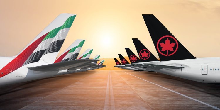 Emirates ve Air Canada ortaklıklarını genişletti