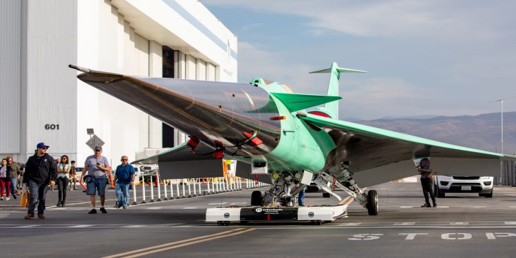 Süpersonik uçak X-59 fabrikaya geri döndü