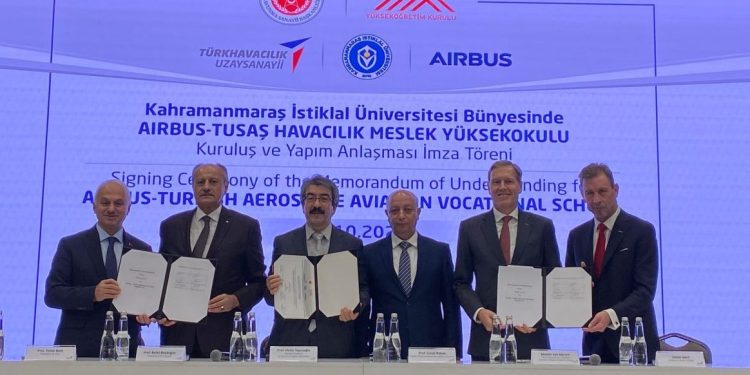 TUSAŞ ve Airbus’tan Kahramanmaraş’a destek! Havacılık okulu açılıyor