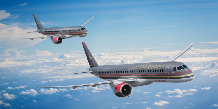 Embraer ve Royal Jordanian’dan filo desteği anlaşması