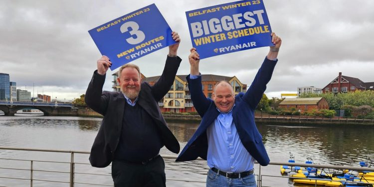 Ryanair’den Belfast için tarihi kış programı
