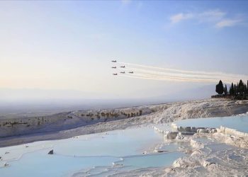 Türk Yıldızları, Pamukkale’de nefesleri kesti