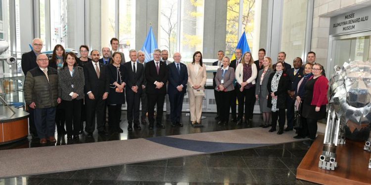 ICAO’nun merkezine AN-225 standı açıldı