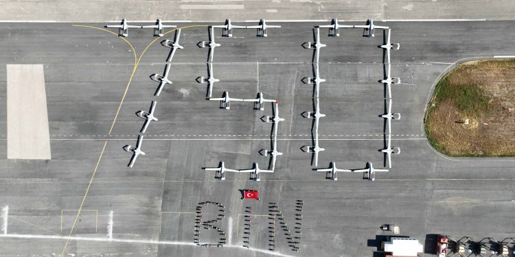 33 ülkeye ihraç edilen “Bayraktar TB2” 750 bin uçuş saatini aştı