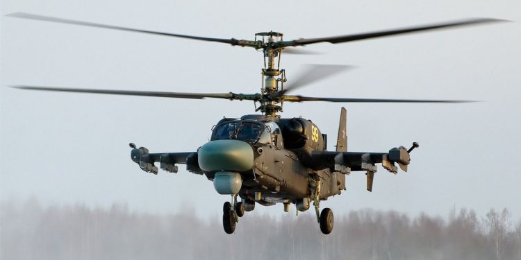 Rusya’nın Ka-52M helikopterleri, Ukrayna’da ilk kez kullanıldı