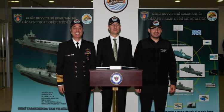 Milli uçak gemisinin tasarım faaliyetleri incelendi