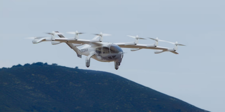 Hava taksi Archer Midnight 2025’te tanıtılacak