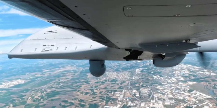 Milli SİHA milli kamera ile gökyüzünde!