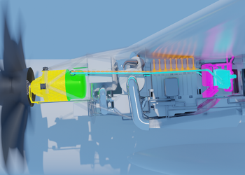 Hidrojenle çalışan uçak motorunda önemli adım