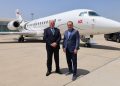 Fransız iş jeti Falcon 6X Airport’a özel uçtu