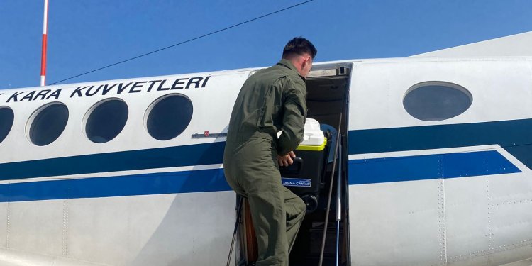 TSK’dan organ nakli uçuşu