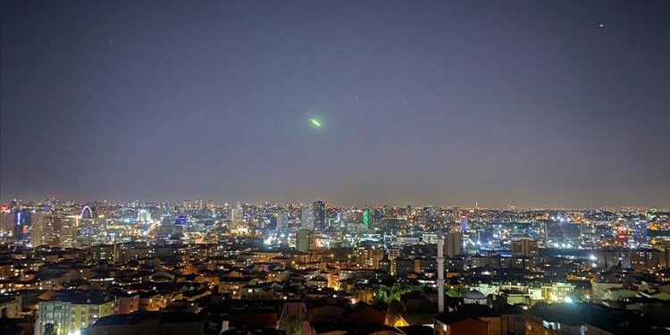 TUA’dan meteor paylaşımı